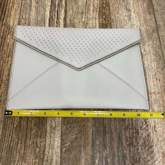 Rebecca Minkoff Star Perforated Leo Clutch - Picture 6 of 9